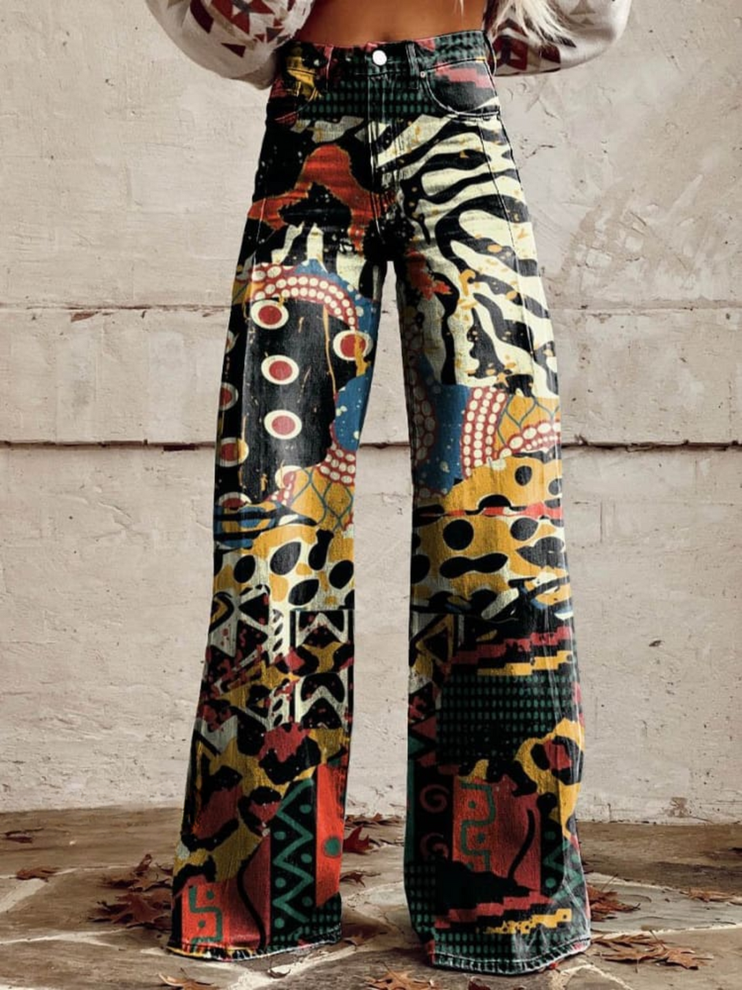 Elodie | Elegant Wide-Leg Trousers
