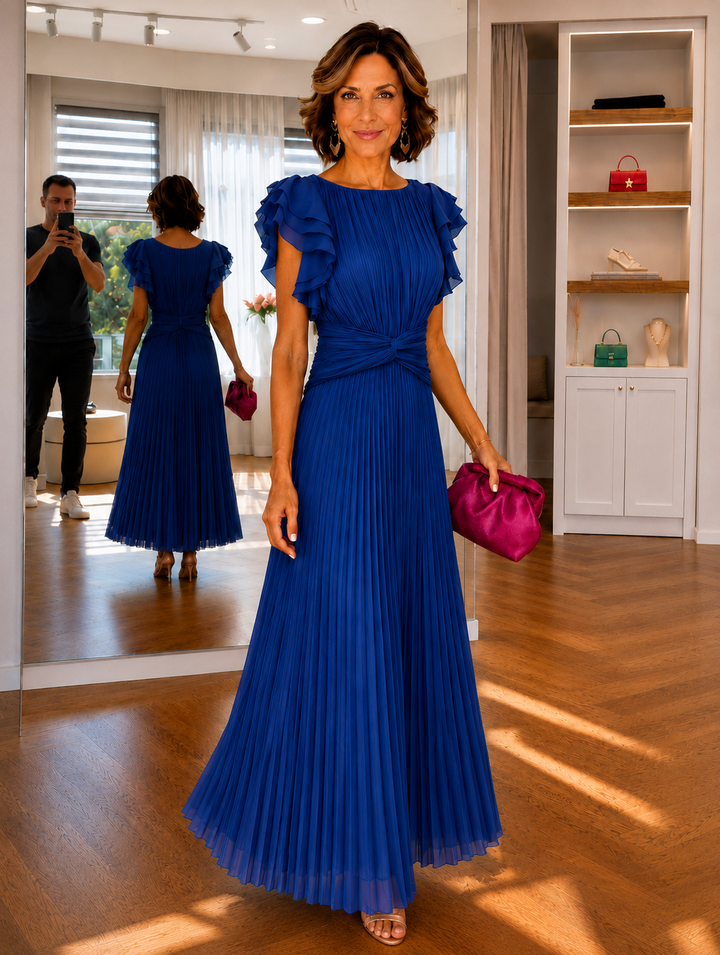 Lara | Classic Pleated Dress