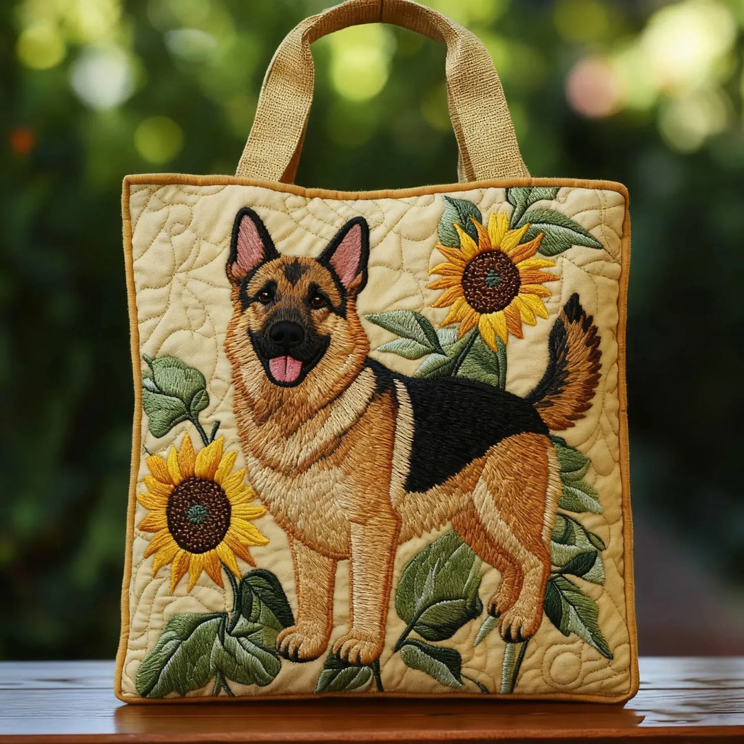 Amelia | Floral German Shepherd Bag