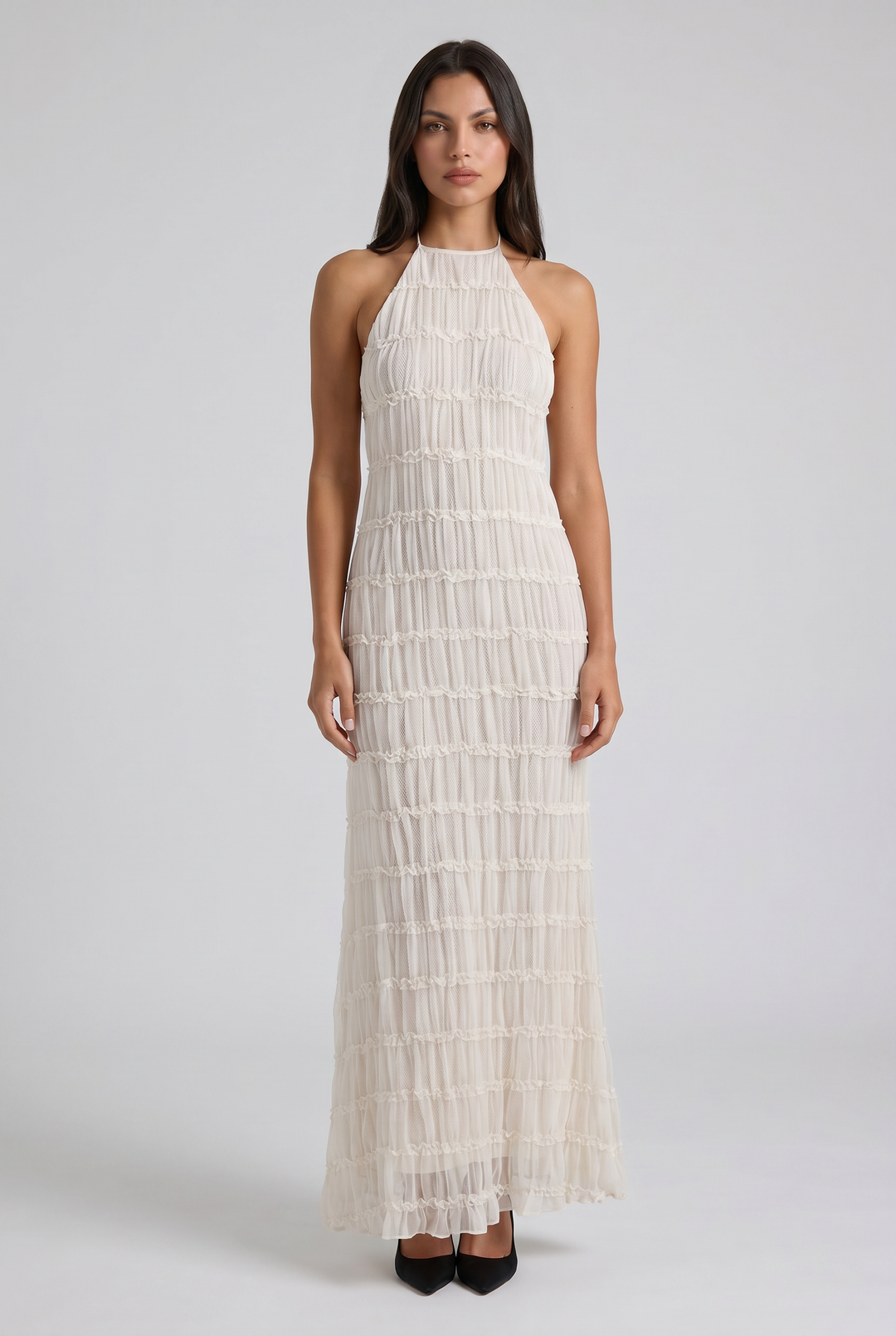 Eliza - Summer Elegant Halter Dress