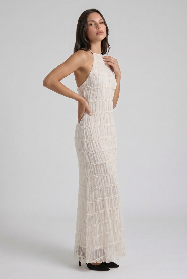 Eliza - Summer Elegant Halter Dress