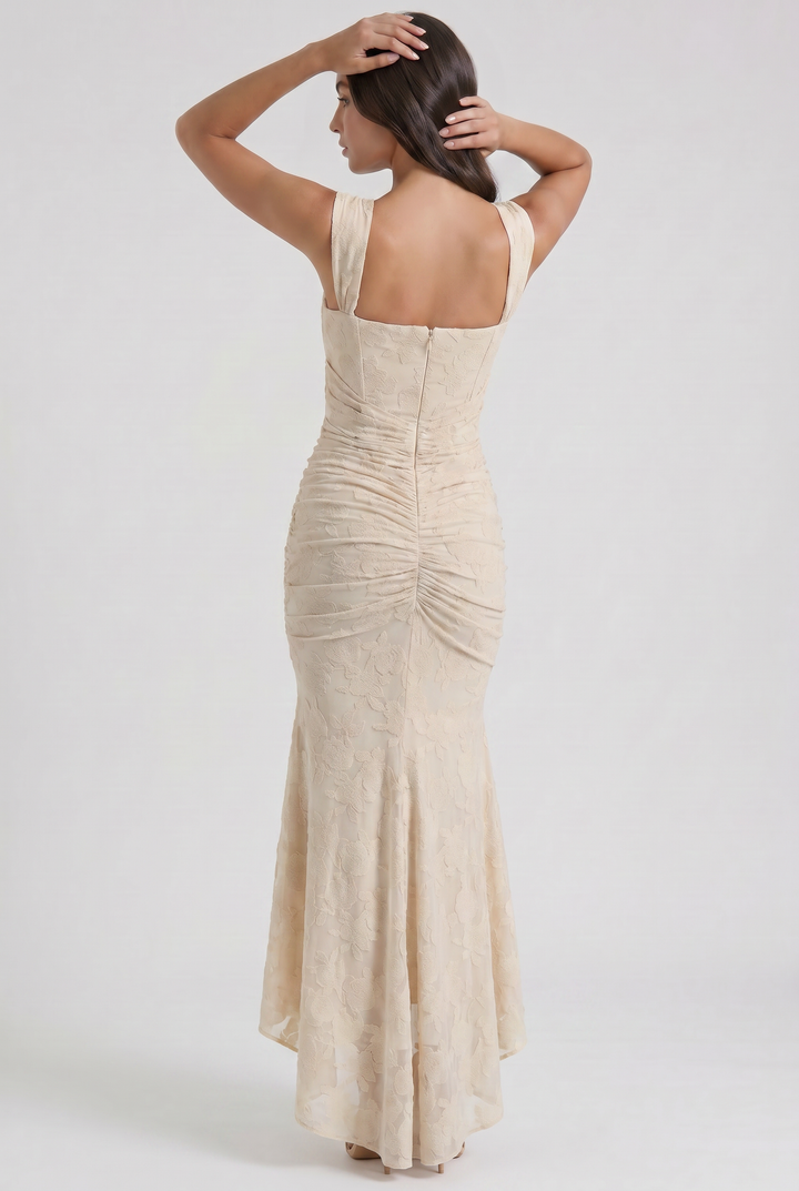 Alice - Romantic Floral Midi Dress
