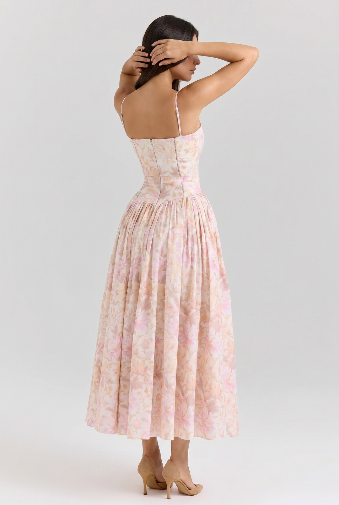 Evie - Flowing Floral Summer Dress