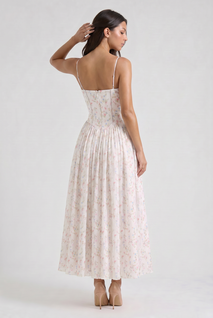 Evie - Flowing Floral Summer Dress