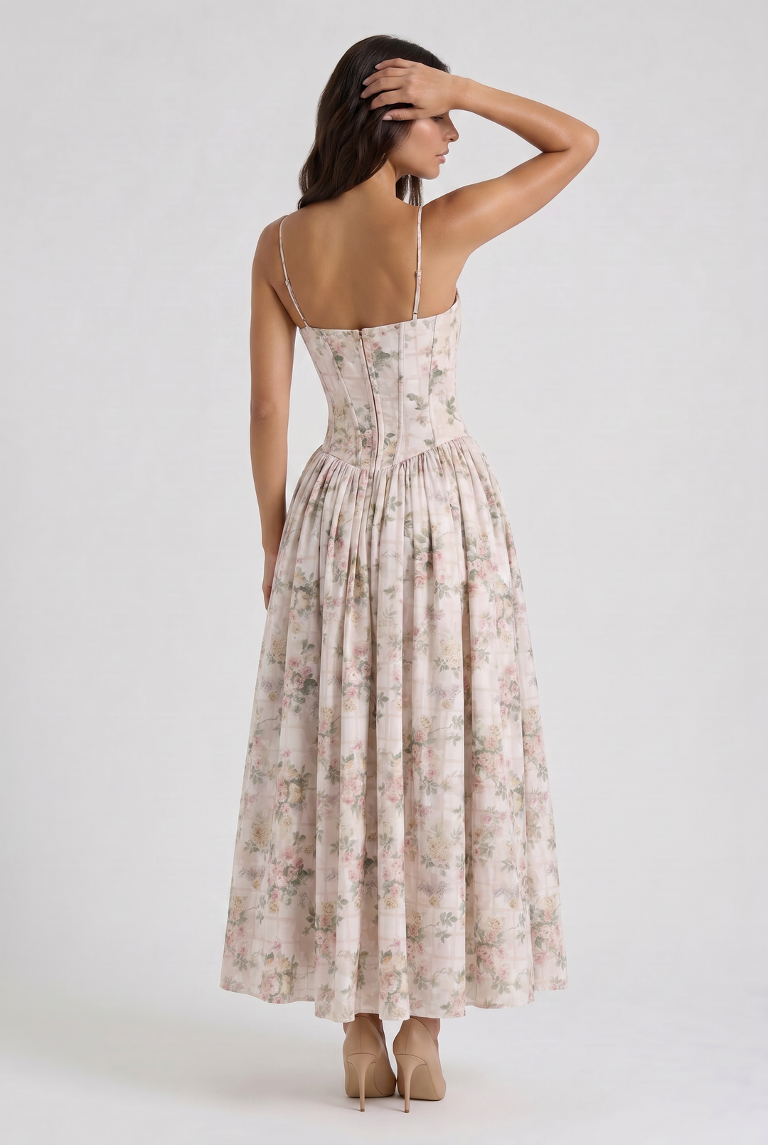 Evie - Flowing Floral Summer Dress