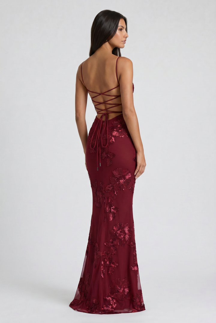 Mirelle - Luxury Floral Maxi Dress