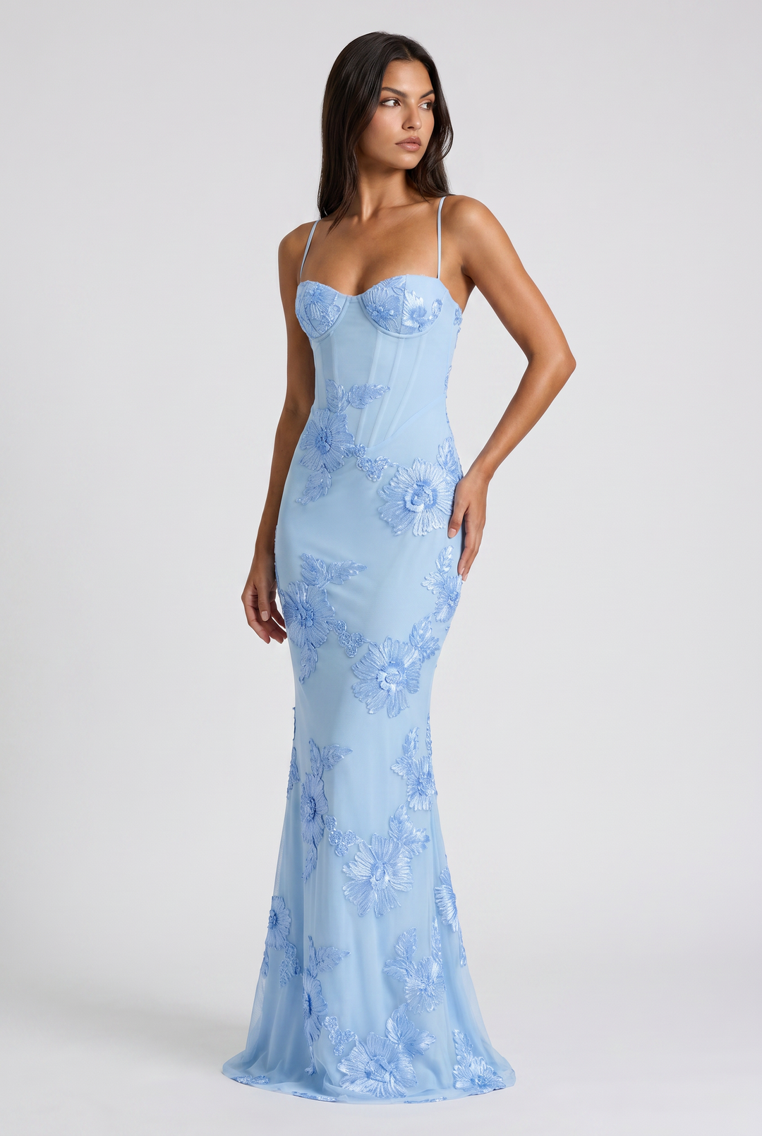 Mirelle - Luxury Floral Maxi Dress