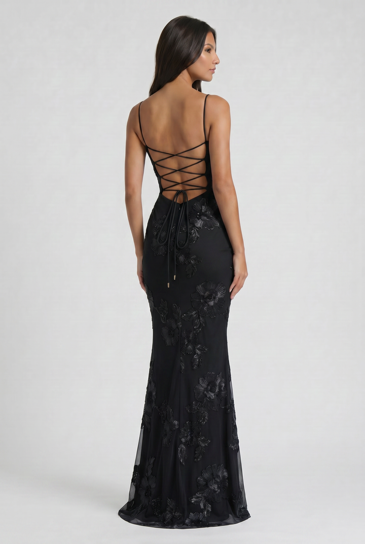 Mirelle - Luxury Floral Maxi Dress