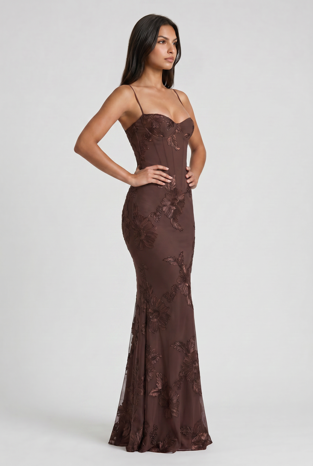 Mirelle - Luxury Floral Maxi Dress