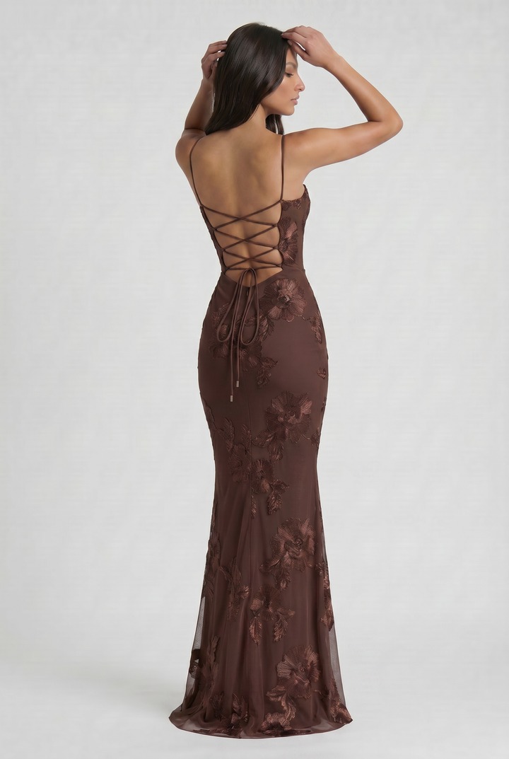 Mirelle - Luxury Floral Maxi Dress