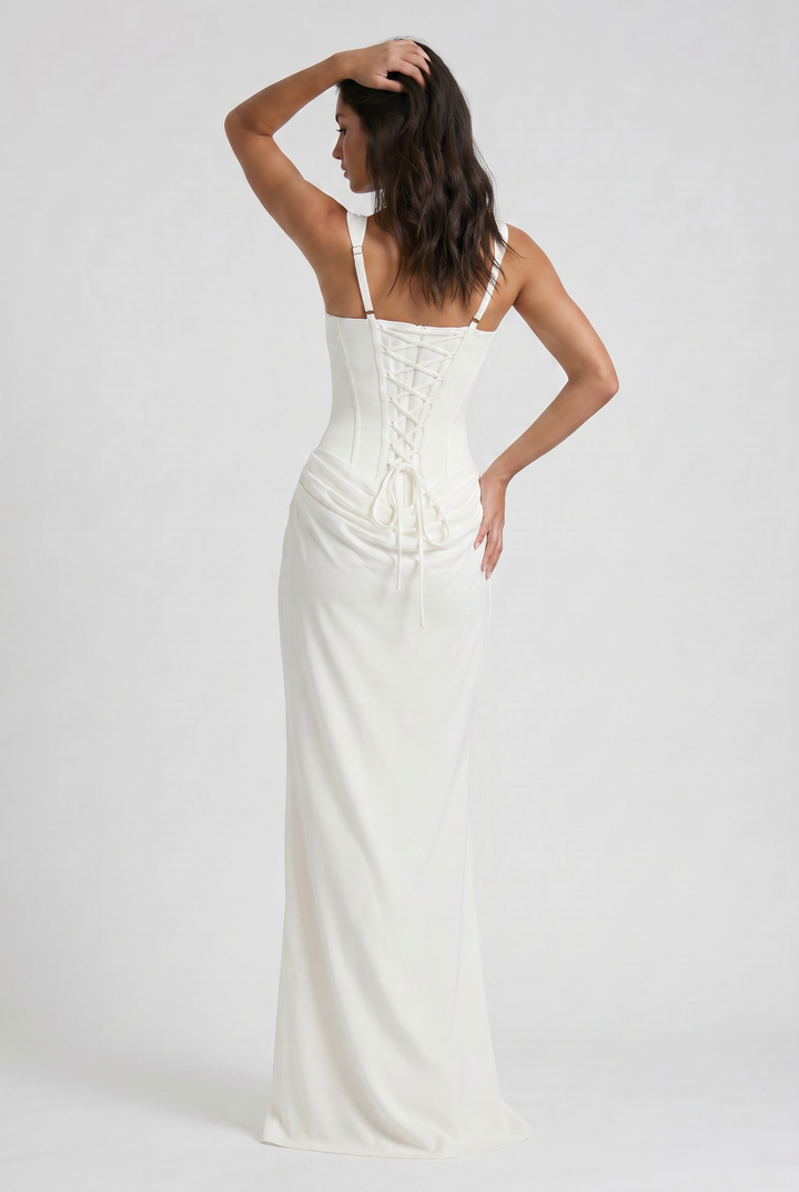 Sienna - Elegant Fitted Long Dress