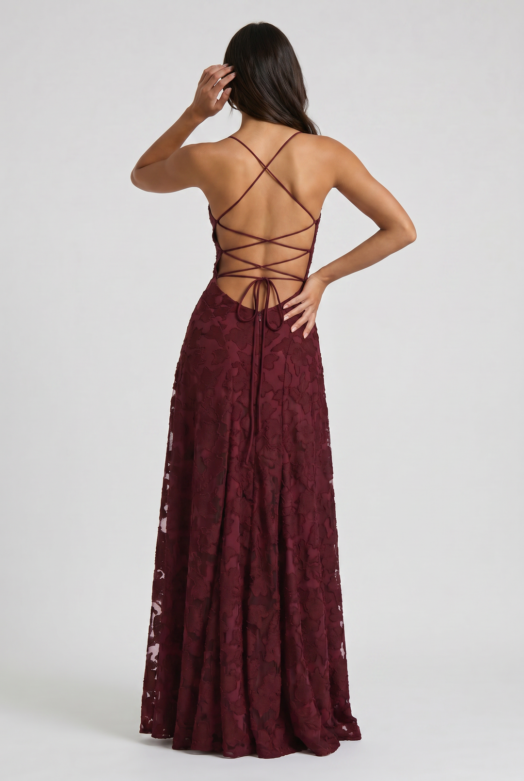 Bethany - Floral Maxi Evening Dress