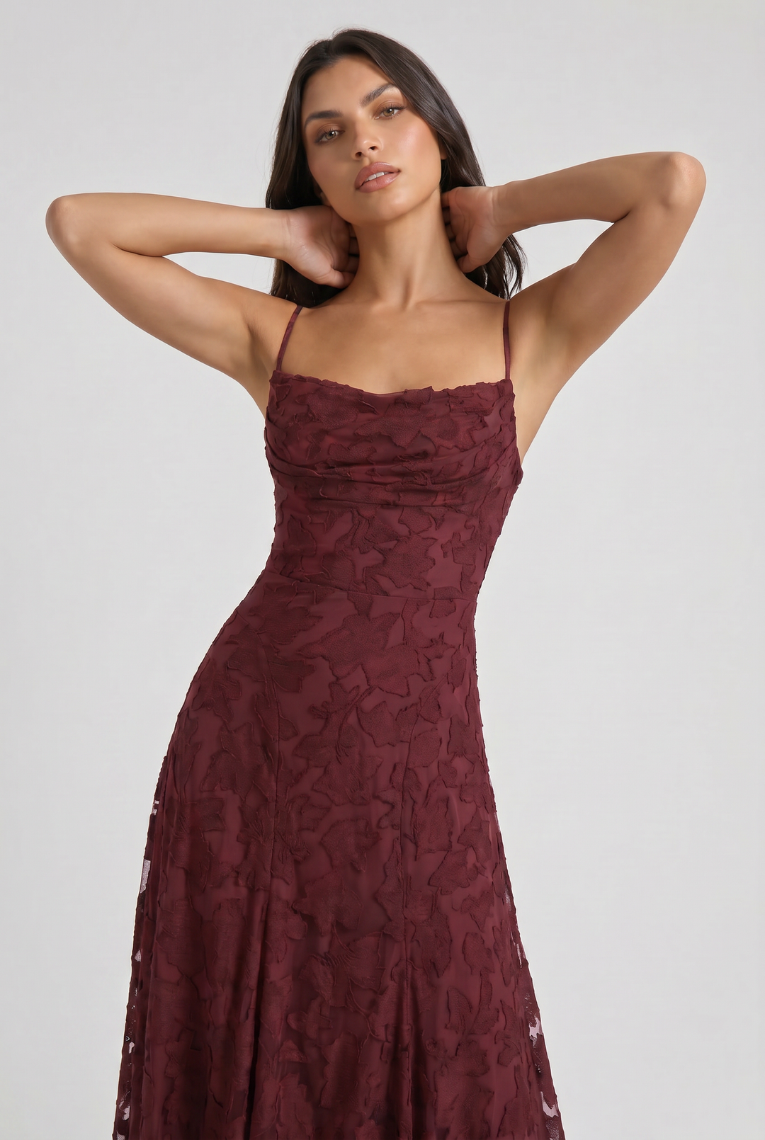 Bethany - Floral Maxi Evening Dress