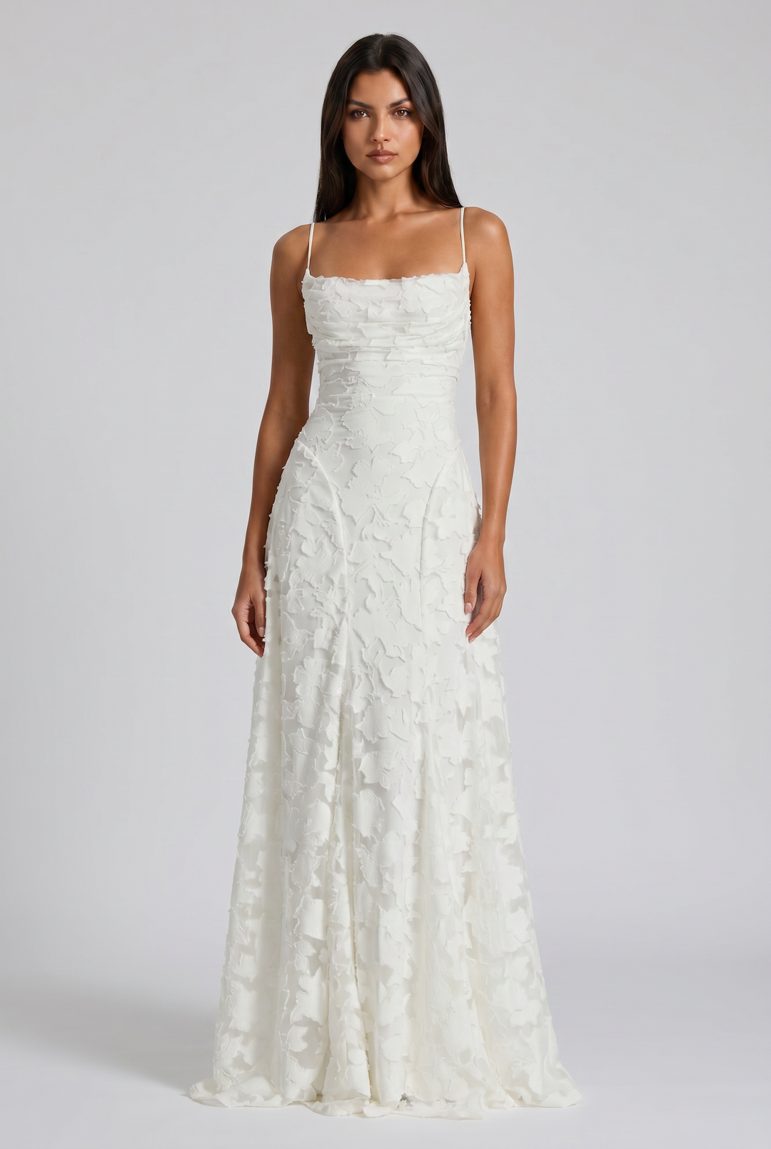 Bethany - Floral Maxi Evening Dress