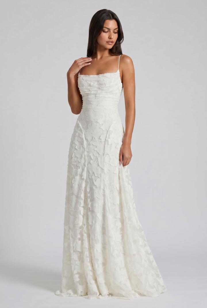 Bethany - Floral Maxi Evening Dress