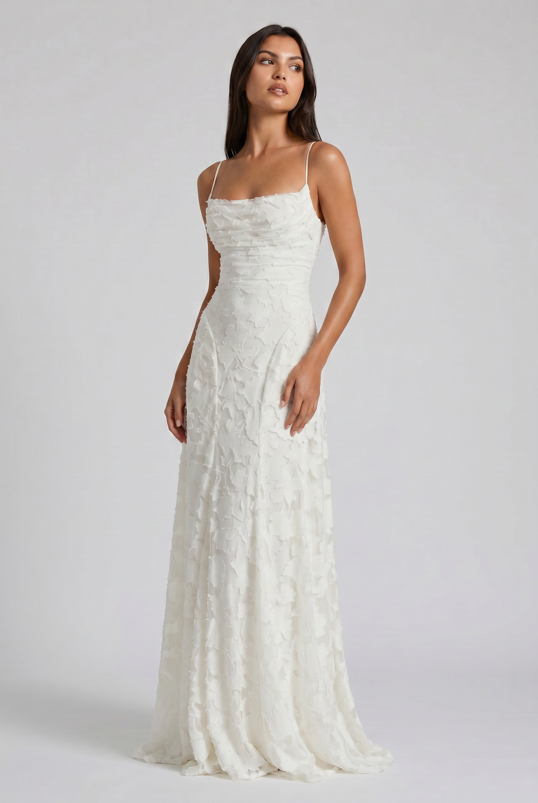 Bethany - Floral Maxi Evening Dress