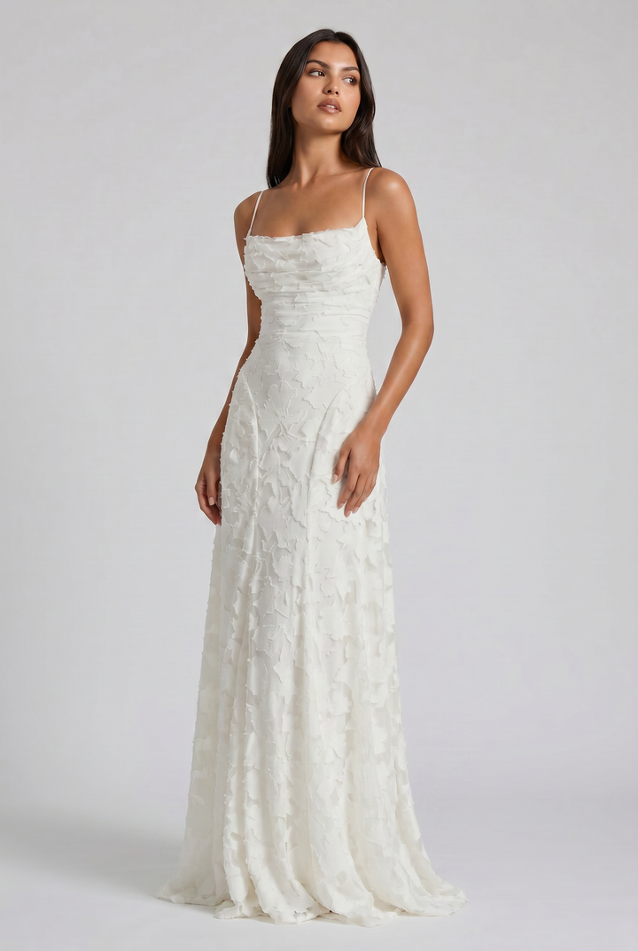 Bethany - Floral Maxi Evening Dress