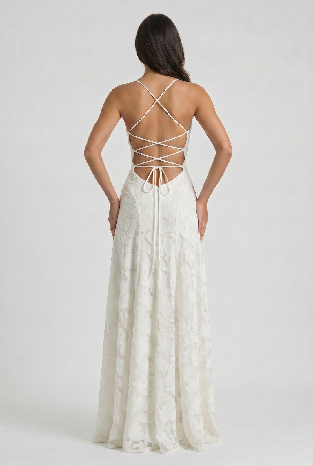 Bethany - Floral Maxi Evening Dress