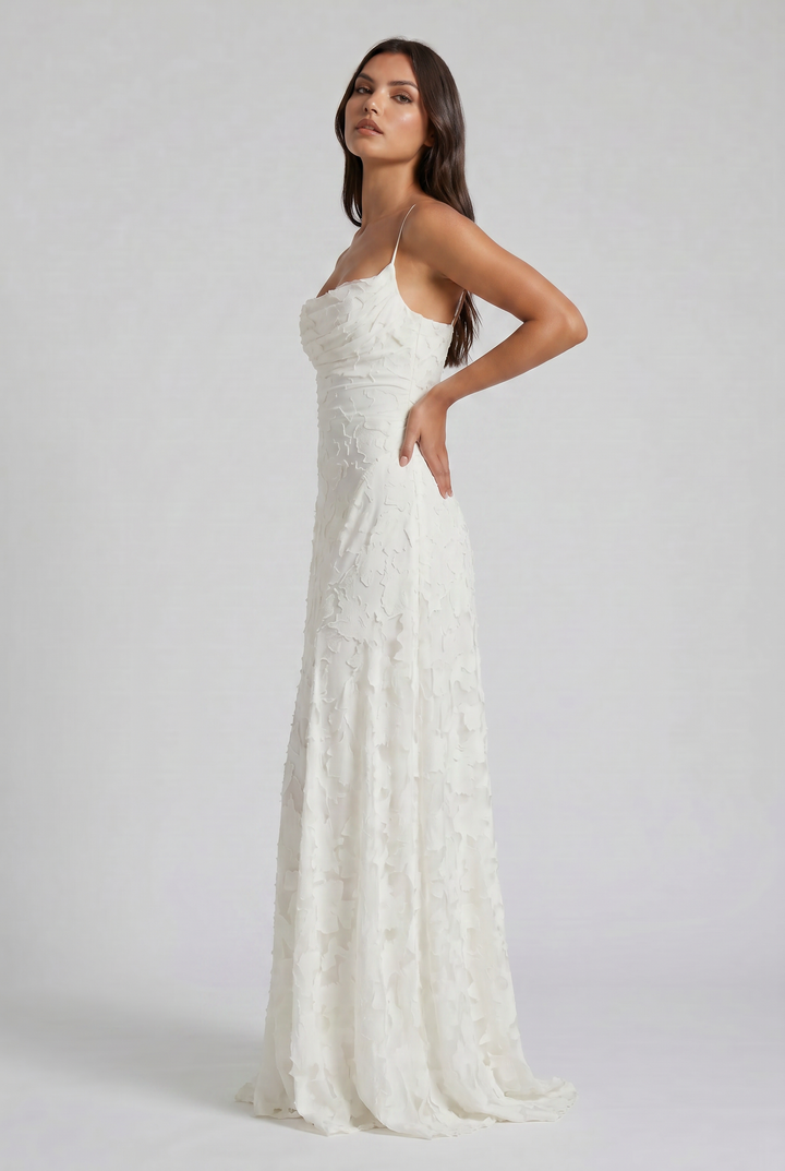 Bethany - Floral Maxi Evening Dress