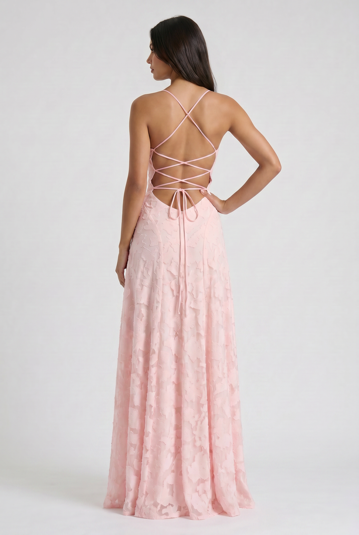 Bethany - Floral Maxi Evening Dress