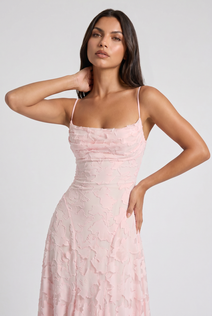 Bethany - Floral Maxi Evening Dress