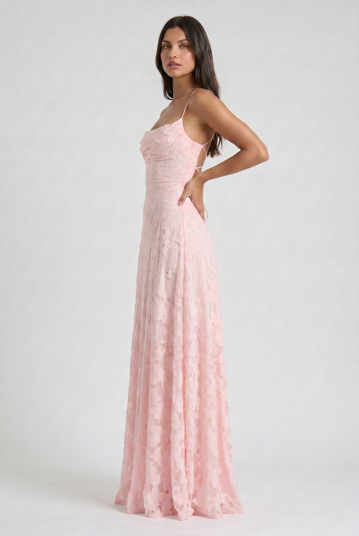 Bethany - Floral Maxi Evening Dress