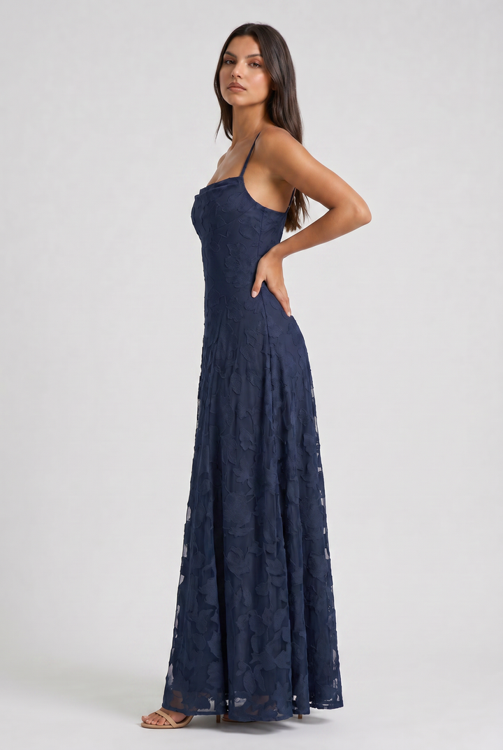 Bethany - Floral Maxi Evening Dress