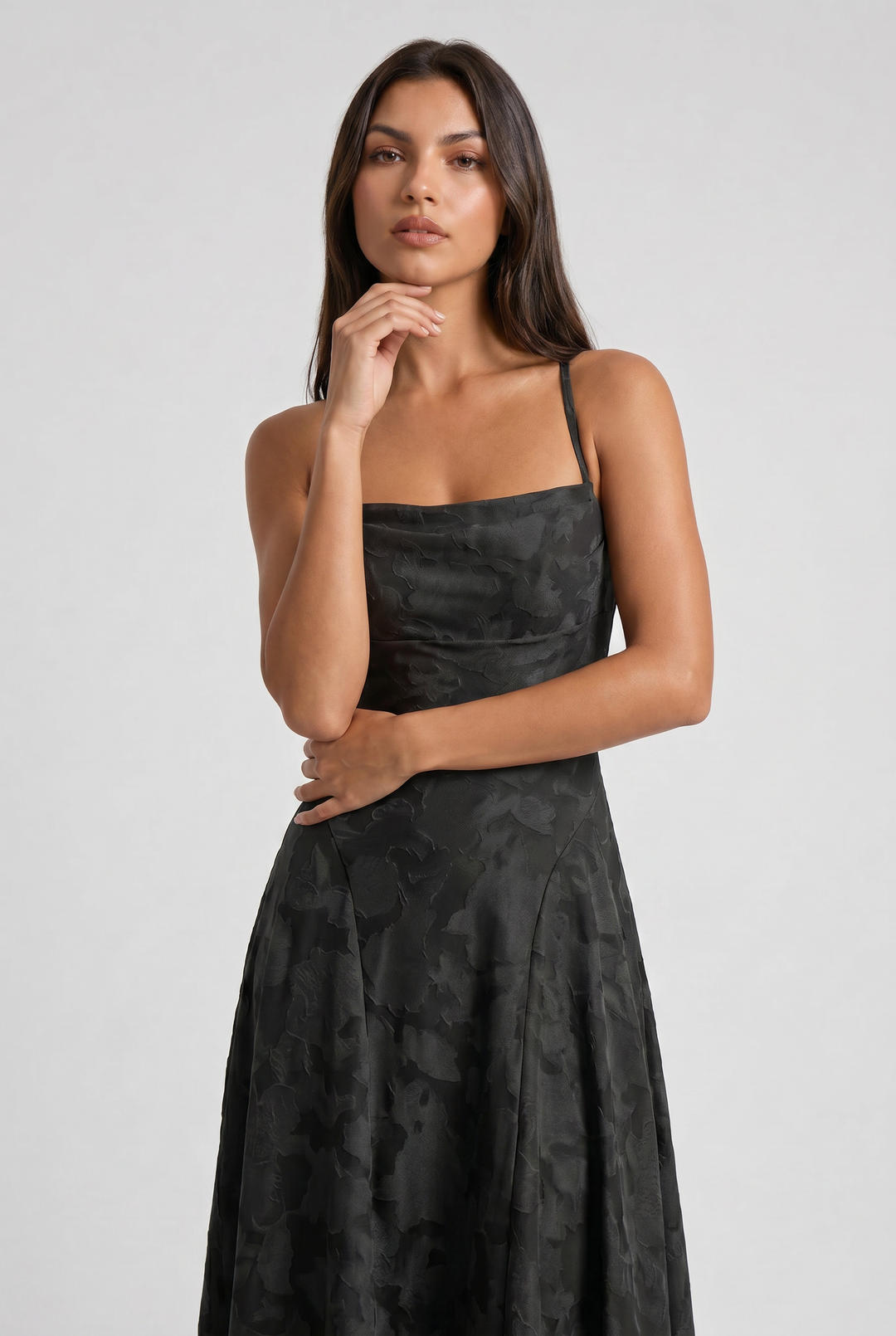 Bethany - Floral Maxi Evening Dress