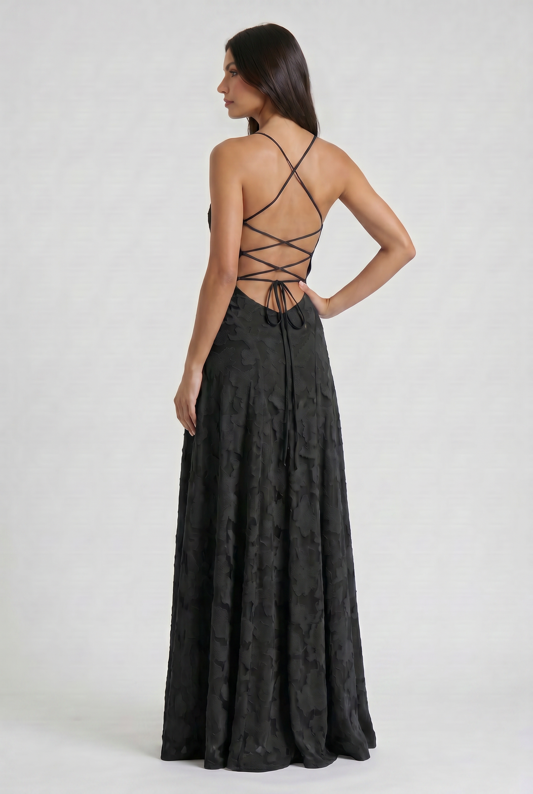 Bethany - Floral Maxi Evening Dress