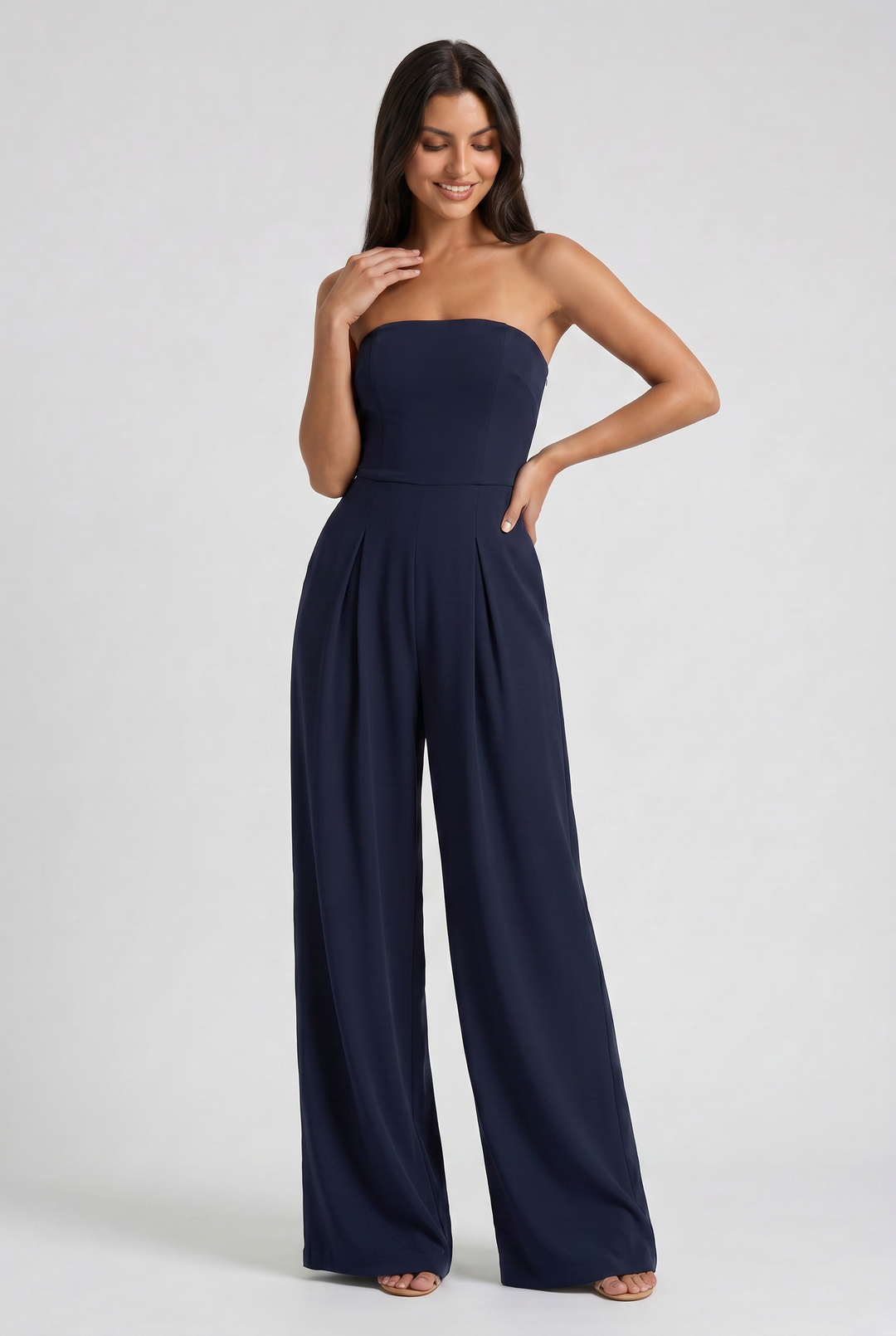 Evelyn - Feminine Pleated Summer Dress