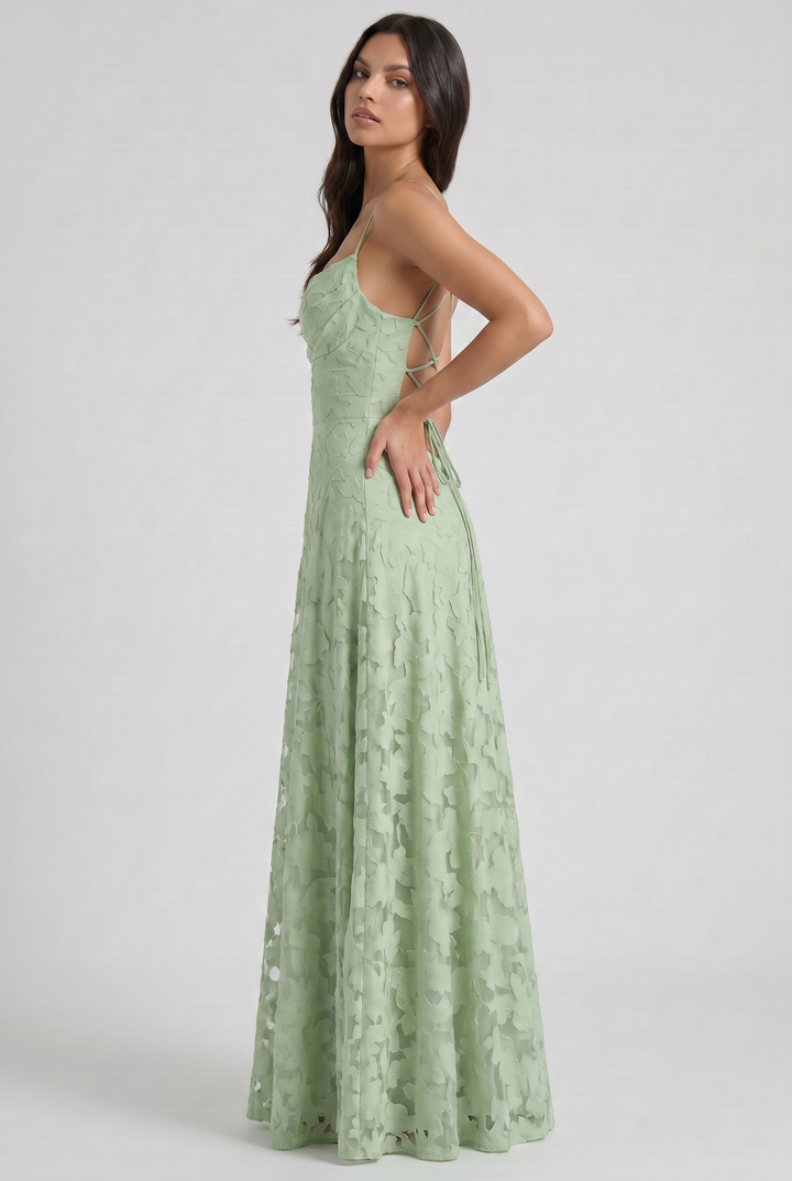 Bethany - Floral Maxi Evening Dress