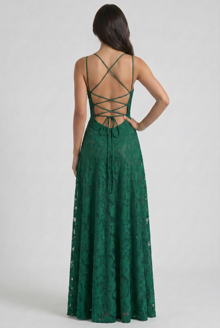 Bethany - Floral Maxi Evening Dress