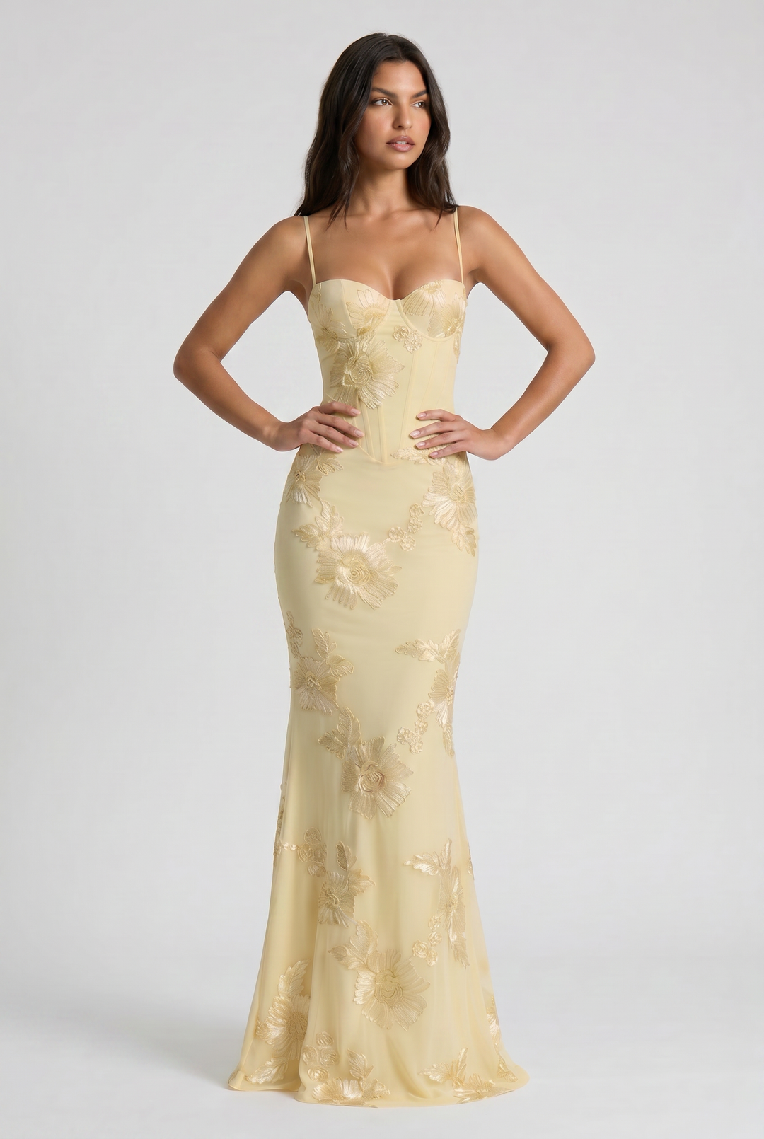 Mirelle - Luxury Floral Maxi Dress