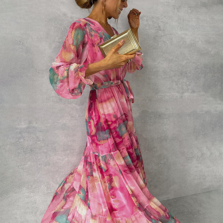 Phoebe | Floral Wrap Dress