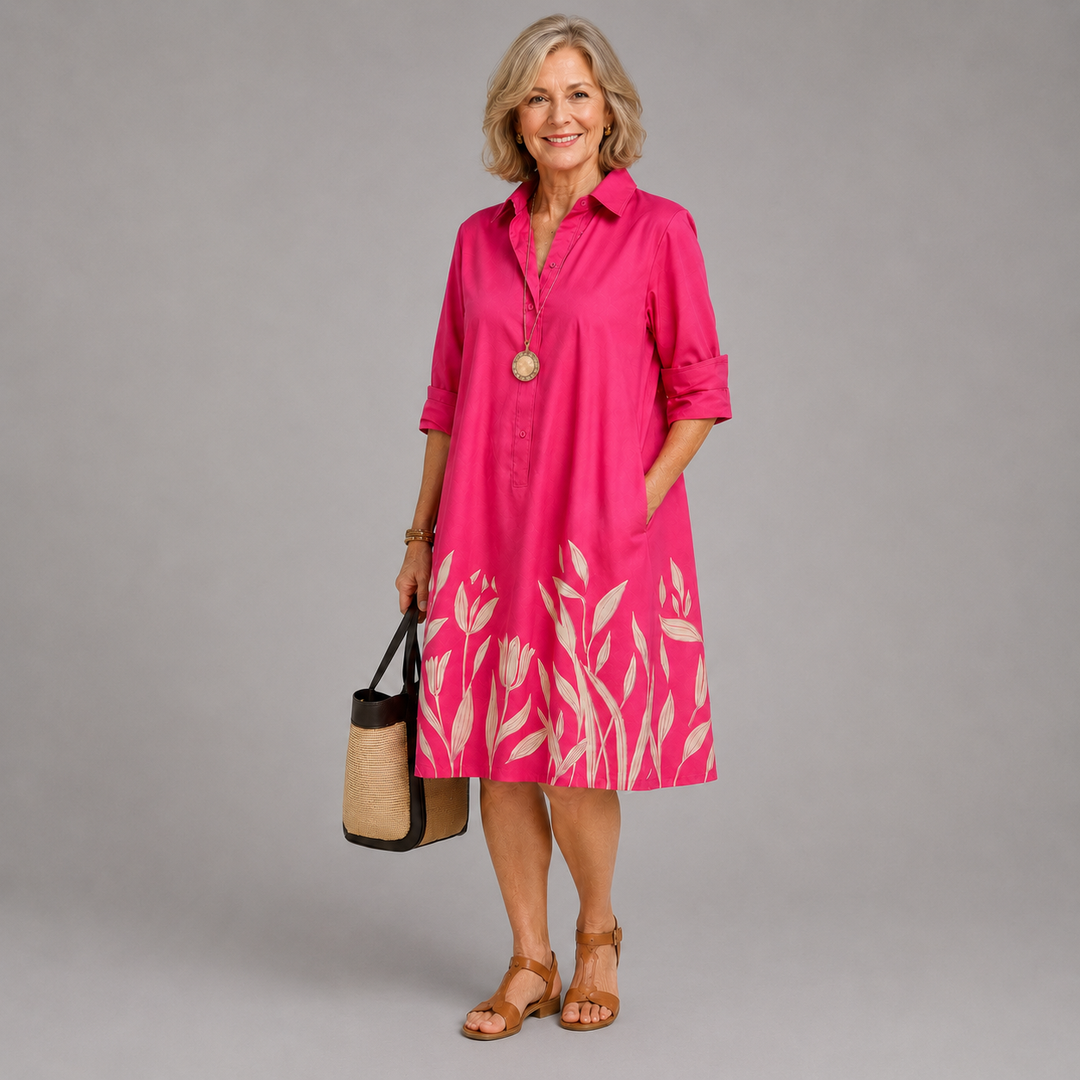 Annemarie | Comfortable Midi Dress