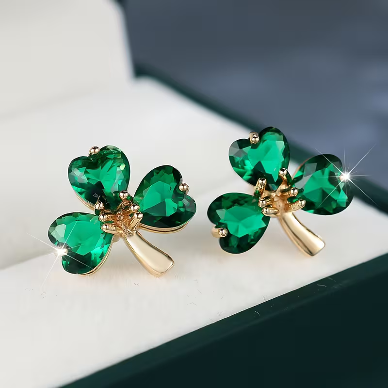 Casey | Clover Earrings