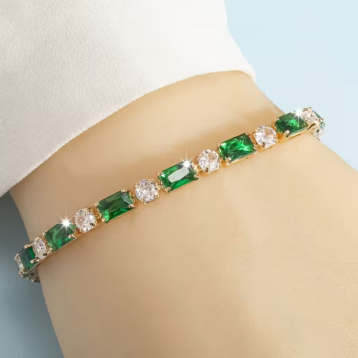 Diana | Emerald  Bracelet